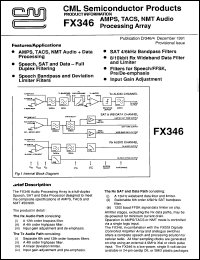datasheet for FX346J by Consumer Microcircuits Limited