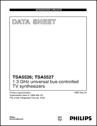 datasheet for TSA5526T/C1/M1 by Philips Semiconductors