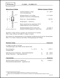datasheet for 1N5365B by Diotec Elektronische