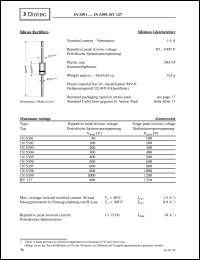 datasheet for BY127 by Diotec Elektronische