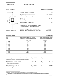 datasheet for 1N5400 by Diotec Elektronische