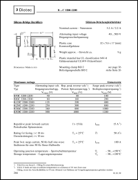 datasheet for B40C3200-2200 by Diotec Elektronische