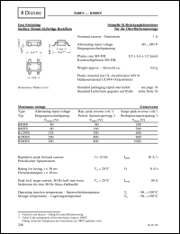 datasheet for B250FS by Diotec Elektronische