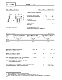 datasheet for BY164 by Diotec Elektronische