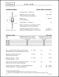 datasheet for BY299 by Diotec Elektronische