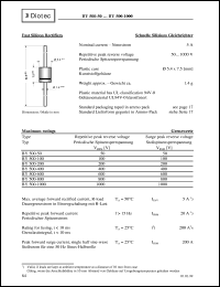 datasheet for BY500-100 by Diotec Elektronische