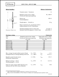 datasheet for BYW27-100 by Diotec Elektronische