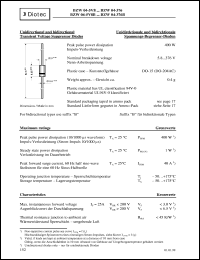 datasheet for BZW04-7V0 by Diotec Elektronische