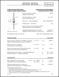 datasheet for BZW06-5V8 by Diotec Elektronische