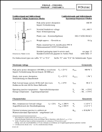 datasheet for P4KE6.8A by Diotec Elektronische