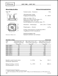 datasheet for KBPC5000F by Diotec Elektronische
