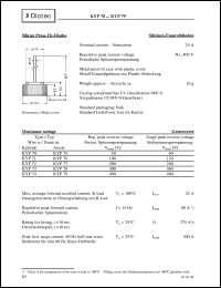 datasheet for KYP70 by Diotec Elektronische