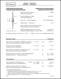 datasheet for P6KE6.8A by Diotec Elektronische
