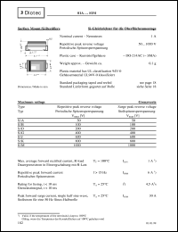 datasheet for S1A by Diotec Elektronische