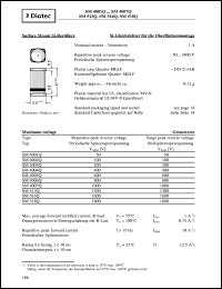 datasheet for SM4007Q by Diotec Elektronische