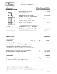 datasheet for SMZ3.9Q by Diotec Elektronische