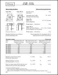 datasheet for PB1000/S by Diotec Elektronische