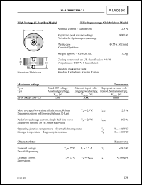 datasheet for SI-A3000/1350-2.5 by Diotec Elektronische
