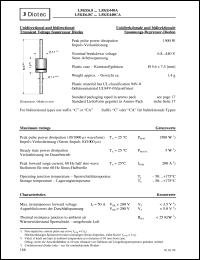 datasheet for 1.5KE9.1A by Diotec Elektronische