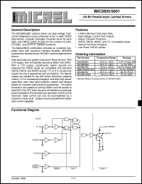 datasheet for MIC5800BM by 