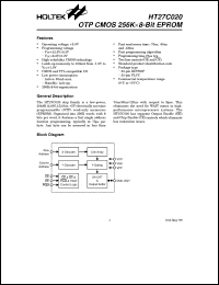 datasheet for HT27C020 by Holtek Semiconductor Inc.
