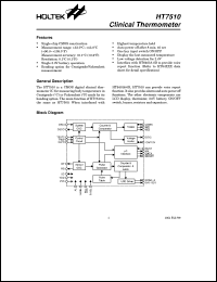datasheet for HT7510 by Holtek Semiconductor Inc.