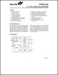 datasheet for HT93LC46 by Holtek Semiconductor Inc.