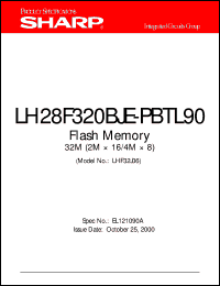 datasheet for LH28F320BJE-PBTL90 by Sharp