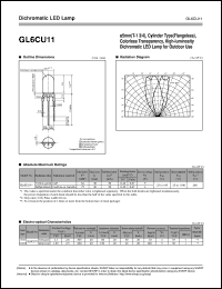 datasheet for GL6CU11 by Sharp