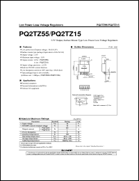 datasheet for PQ2TZ55 by Sharp