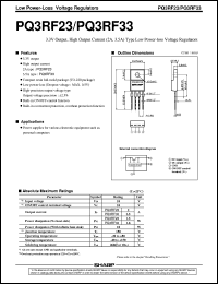 datasheet for PQ3RF23 by Sharp