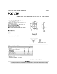 datasheet for PQ7VZ5 by Sharp