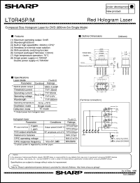 datasheet for LT0R45M by Sharp