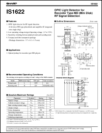 datasheet for IS1622 by Sharp