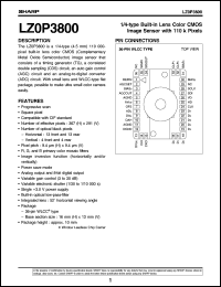 datasheet for LZ0P3800 by Sharp