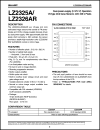datasheet for LZ2325A by Sharp