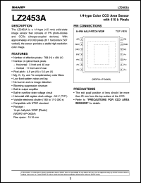datasheet for LZ2453A by Sharp