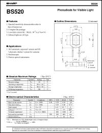datasheet for BS520 by Sharp