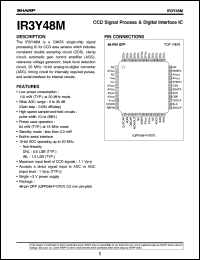 datasheet for IR3Y48M by Sharp