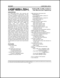 datasheet for LH28F160S5-L70 by Sharp