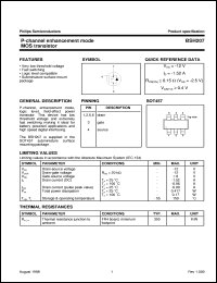 datasheet for BSH207 by Philips Semiconductors
