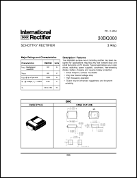 datasheet for 30BQ060 by International Rectifier