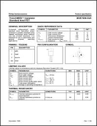 datasheet for BUK7506-55A by Philips Semiconductors