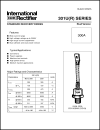 datasheet for 301URA80P5 by International Rectifier