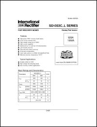 datasheet for SD1053C30S30L by International Rectifier