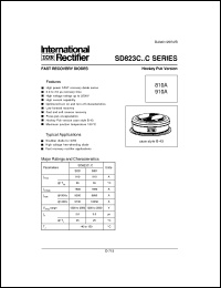 datasheet for SD823C25S20C by International Rectifier