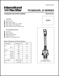 datasheet for 300UF160YPD by International Rectifier