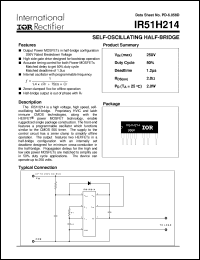 datasheet for IR51H214 by International Rectifier