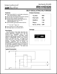 datasheet for IR51HD320 by International Rectifier