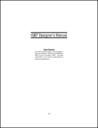 datasheet for IRGBC20S by International Rectifier